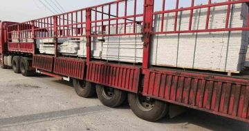 安庆 白麻荔枝面外墙干挂，工厂装车日常