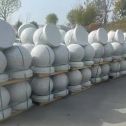 安庆 白麻花岗岩石材圆球，石球，挡车球，隔离球，景观石球，风水球等