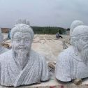 安庆 白麻花岗岩石材人物立体雕刻