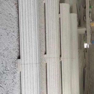 安庆 花岗岩厂家带你看白麻花岗岩门楼大柱柱皮