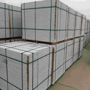 安庆 白麻花岗岩石材荔枝面地铺石（300*600*50）