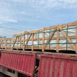 安庆 芝麻白花岗岩地铺石出口专车-泰国游