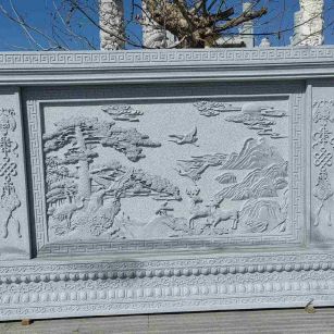 安庆 芝麻白大型照壁，屏风，影壁