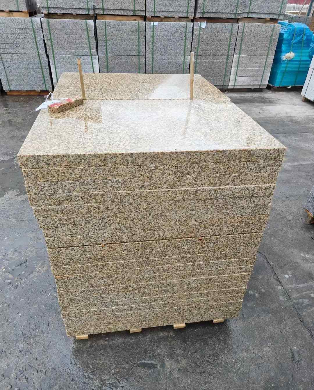 安庆 湖北黄金麻花岗岩石材荔枝面外墙石材