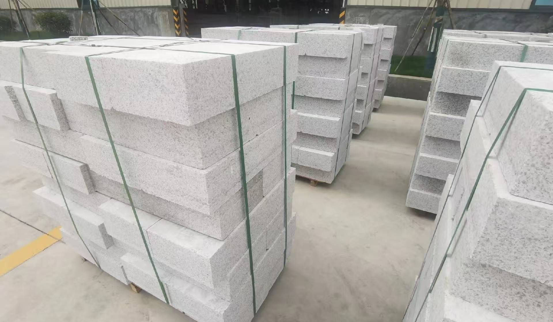 安庆 白麻花岗岩路沿石，立缘石，平缘石，路牙石，道牙石，马路牙子等