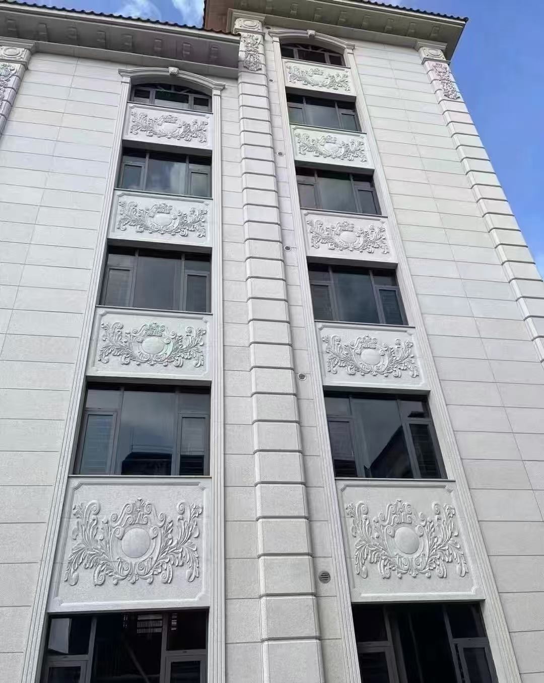 安庆 白麻荔枝面花岗岩别墅外墙干挂