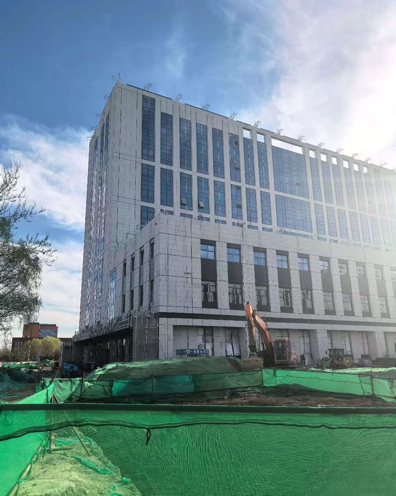 安庆 白麻花岗岩石材外墙干挂